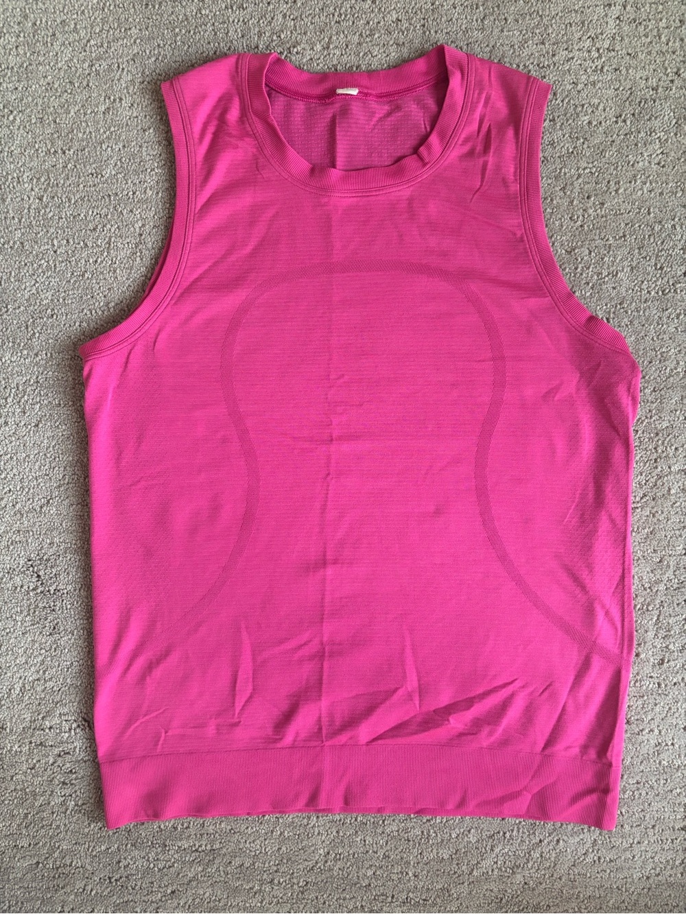 lululemon athletica Bright Pink Sleeveless Athletic Tank